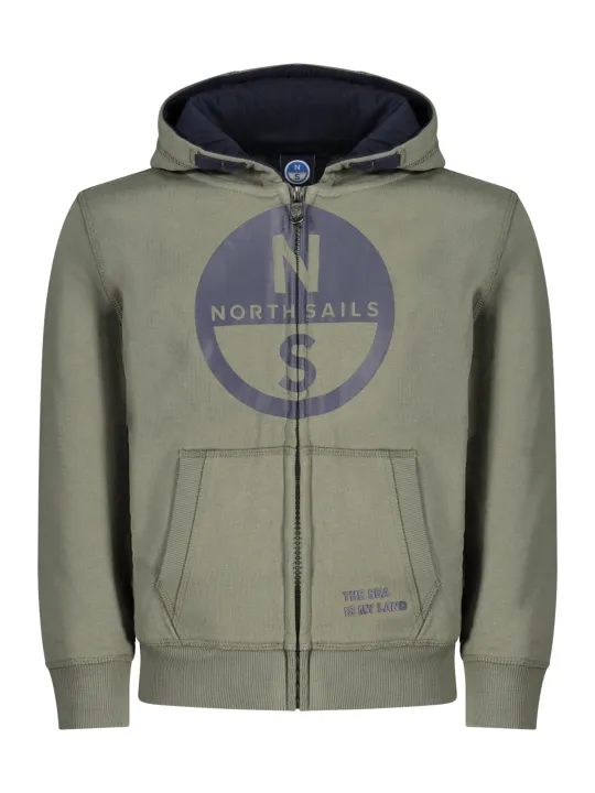 North Sails Jungen Sweatshirt Grün mieten | Flex-Fashion