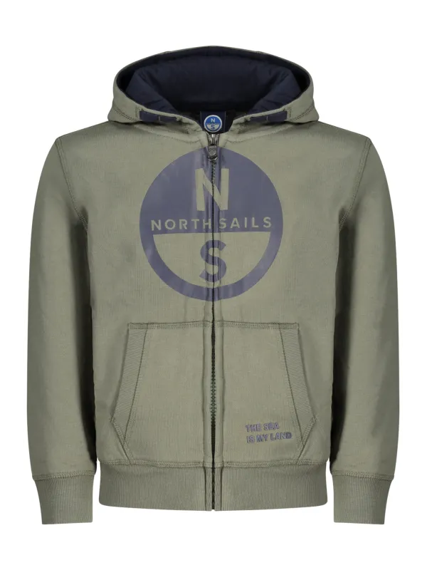 North Sails Jungen Sweatshirt Grün mieten | Flex-Fashion