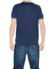 Dunkle Slim-Fit Herrenjeans mit Reißverschluss