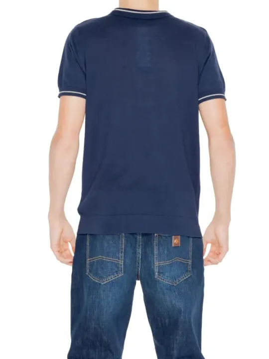 Dunkle Slim-Fit Herrenjeans mit Reißverschluss