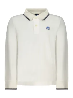 North Sails Jungen Poloshirt Weiß mieten | Flex-Fashion
