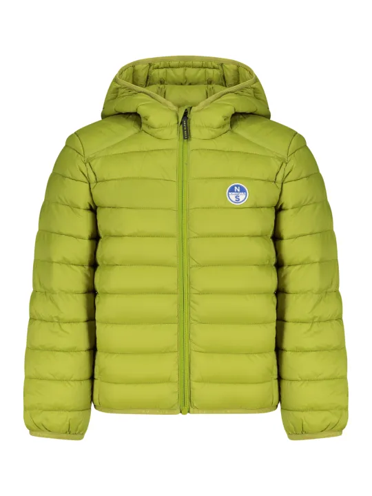 North Sails Jungen Kapuzenjacke Grün mieten bei Flex-Fashion