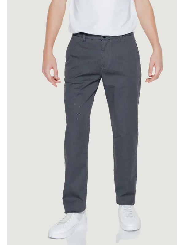 Dunkle graue Herrenanzughose