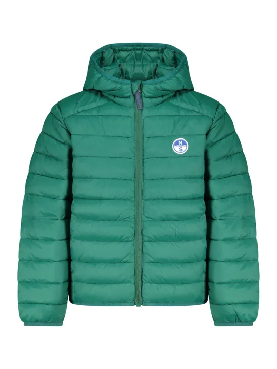 North Sails Jungen Kapuzenjacke Grün mieten | Flex-Fashion