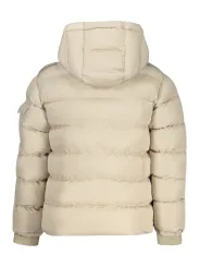 North Sails Jungen Kapuzenjacke Beige mieten bei Flex-Fashion