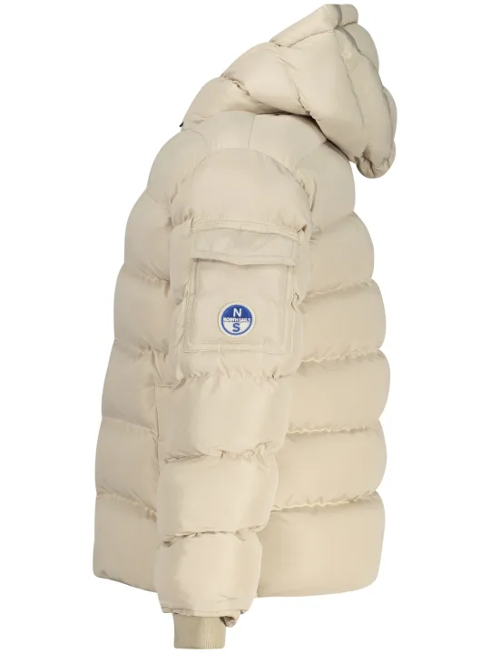North Sails Jungen Kapuzenjacke Beige mieten bei Flex-Fashion