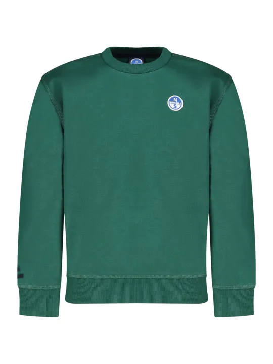 North Sails Jungen Sweatshirt mieten - Grün, Größen 6-14A