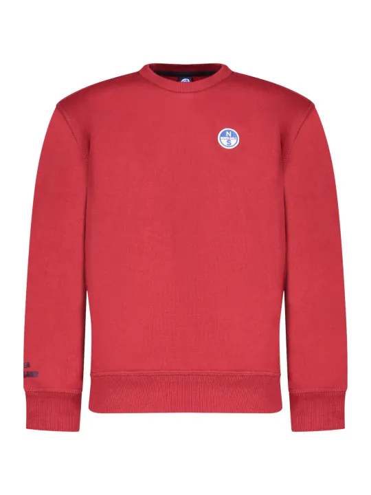 North Sails Jungen Sweatshirt Rot mieten | Flex-Fashion