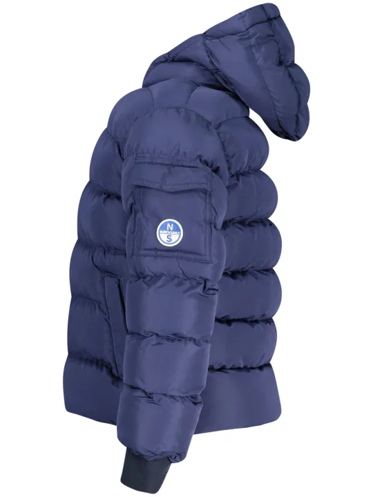 North Sails Jungen Kapuzenjacke Blau mieten | Flex-Fashion
