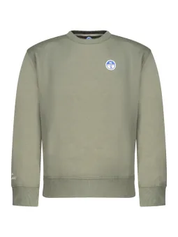 North Sails Jungen Sweatshirt mieten - Grün, 6A-14A Verleih