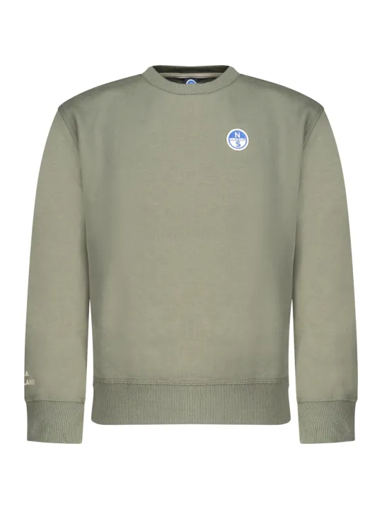 North Sails Jungen Sweatshirt mieten - Grün, 6A-14A Verleih