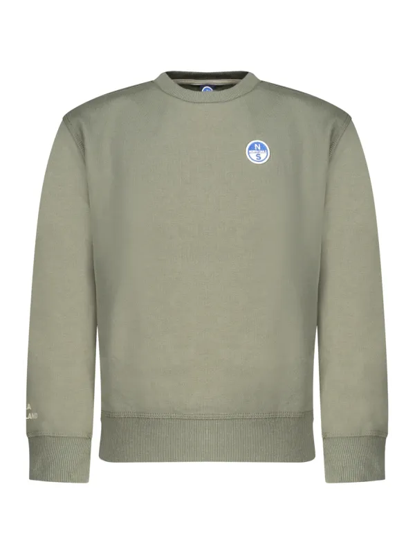 North Sails Jungen Sweatshirt mieten - Grün, 6A-14A Verleih