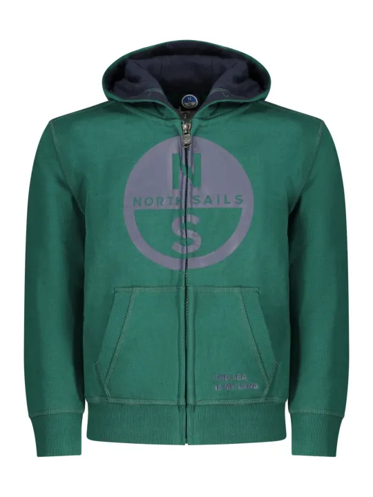 North Sails Jungen Sweatshirt Grün mieten - Flex-Fashion Verleih