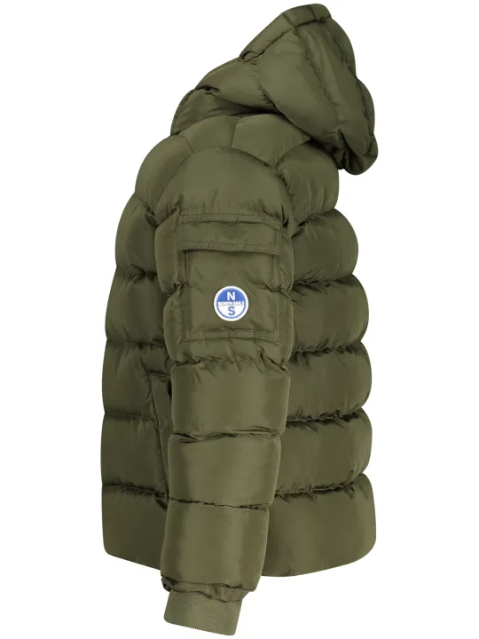 North Sails Jungen Kapuzenjacke Grün leihen | Flex-Fashion