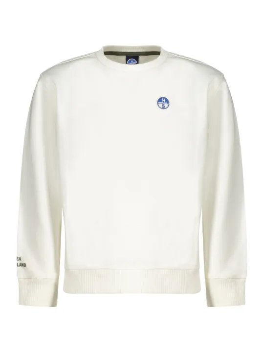 North Sails Jungen-Sweatshirt Weiß mieten | Flex-Fashion
