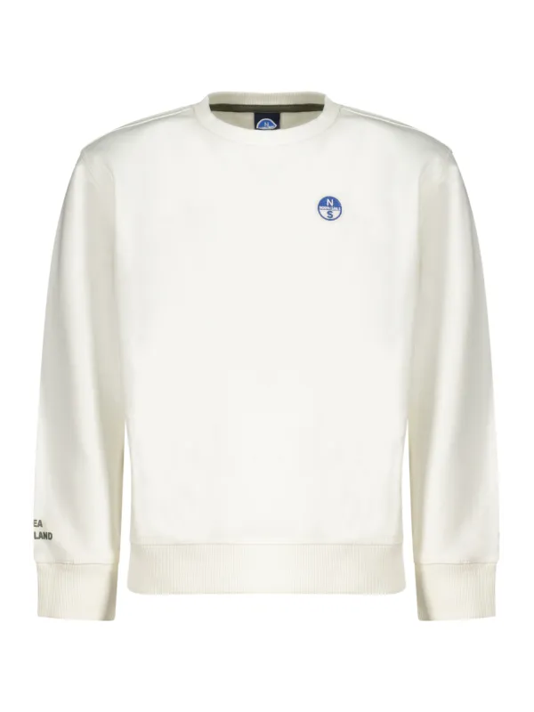 North Sails Jungen-Sweatshirt Weiß mieten | Flex-Fashion