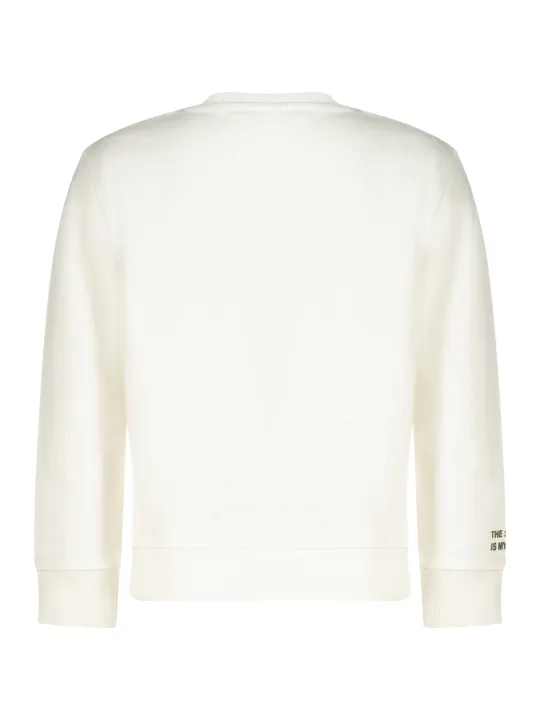 North Sails Jungen-Sweatshirt Weiß mieten | Flex-Fashion