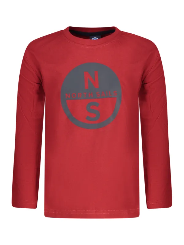 North Sails Jungen T-Shirt Rot mieten | Flex-Fashion Verleih