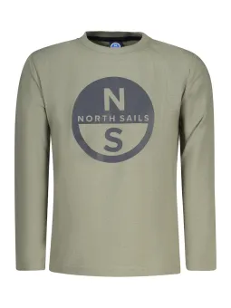 North Sails Jungen T-Shirt Grün mieten | Flex-Fashion Verleih