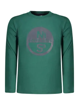 North Sails Jungen T-Shirt Grün mieten | Flex-Fashion Verleih