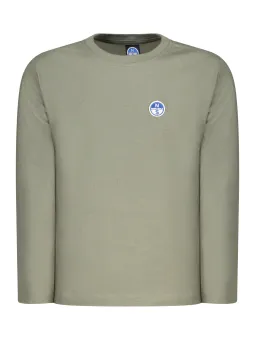 North Sails Jungen T-Shirt Grün mieten | Flex-Fashion Verleih