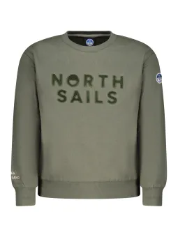 Grünes North Sails Sweatshirt für Jungen mieten | Flex-Fashion
