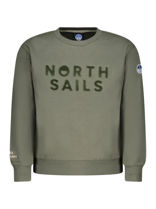 Grünes North Sails Sweatshirt für Jungen mieten | Flex-Fashion