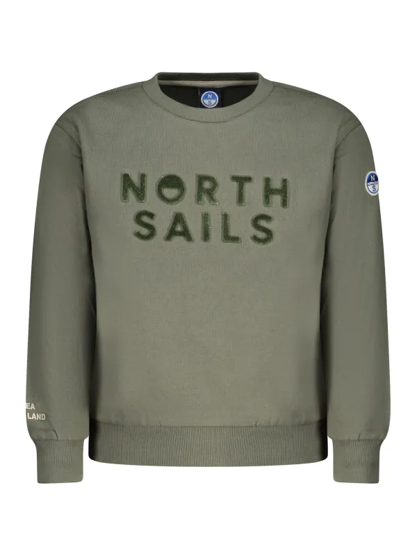 Grünes North Sails Sweatshirt für Jungen mieten | Flex-Fashion