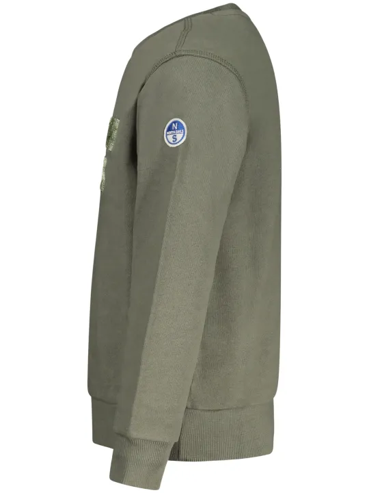Grünes North Sails Sweatshirt für Jungen mieten | Flex-Fashion
