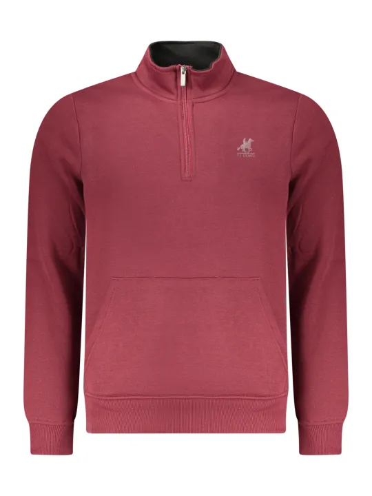 Miete U.S. GRAND Herren Sweatshirt Rot in S-3XL bei Flex-Fashion