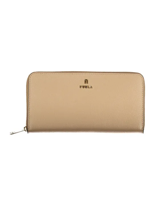 Furla Damen Geldbörse Beige mieten - Flex-Fashion Verleih