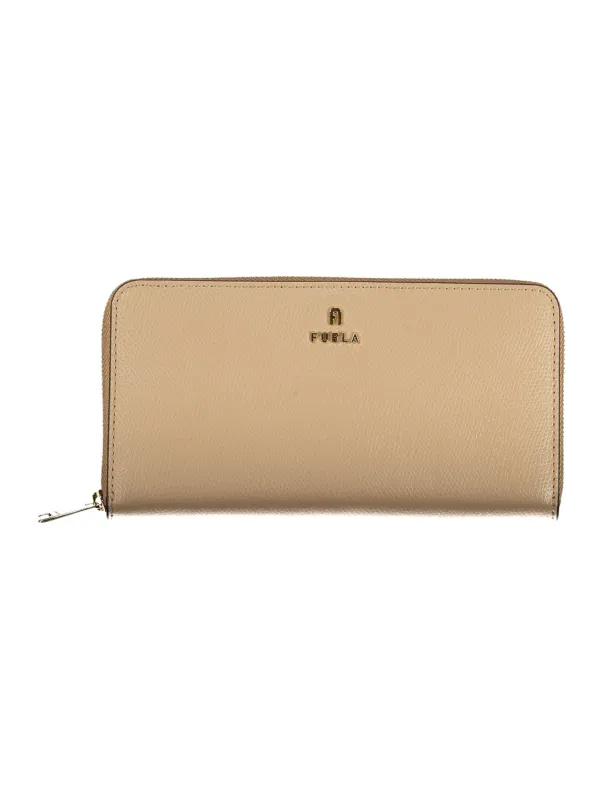 Furla Damen Geldbörse Beige mieten - Flex-Fashion Verleih