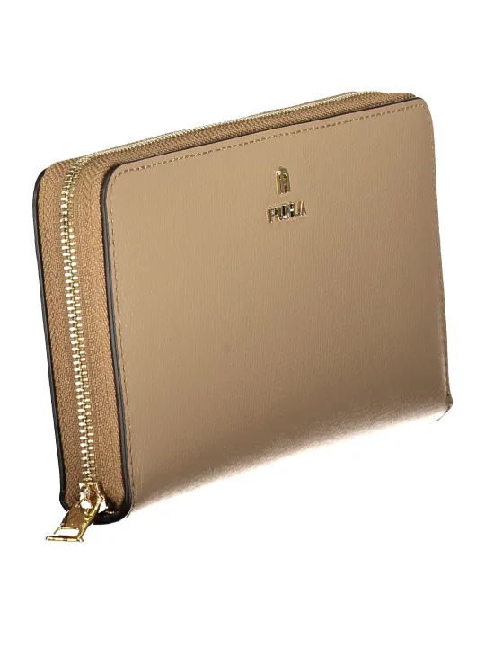 Furla Damen Geldbörse Beige mieten - Flex-Fashion Verleih