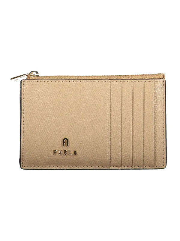 Furla Damen Geldbörse Beige mieten | Flex-Fashion Verleih
