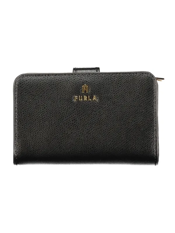 Furla Damen Geldbörse Schwarz mieten - Flex-Fashion Verleih
