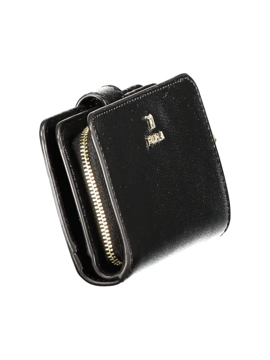 Furla Damen Geldbörse Schwarz mieten - Flex-Fashion Verleih