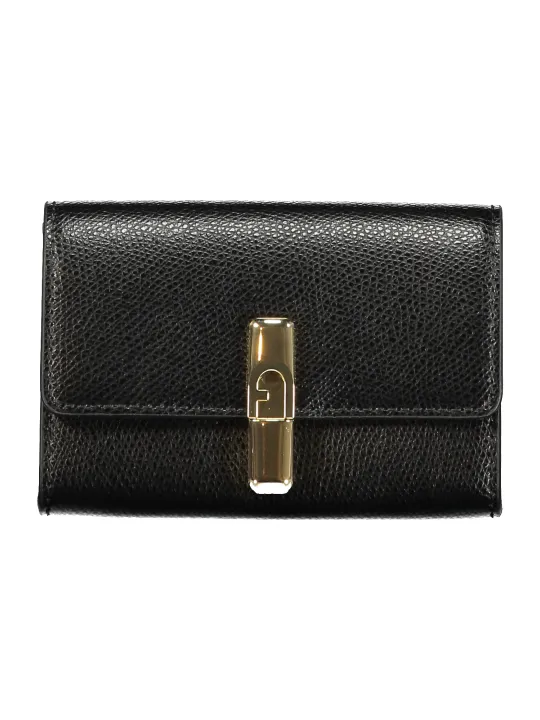Furla Damen Geldbörse Schwarz mieten – Flex-Fashion Verleih
