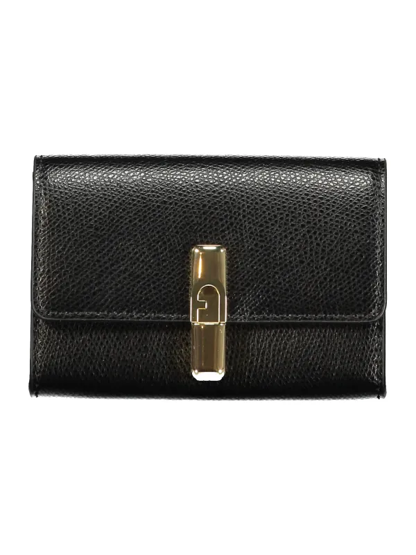 Furla Damen Geldbörse Schwarz mieten – Flex-Fashion Verleih