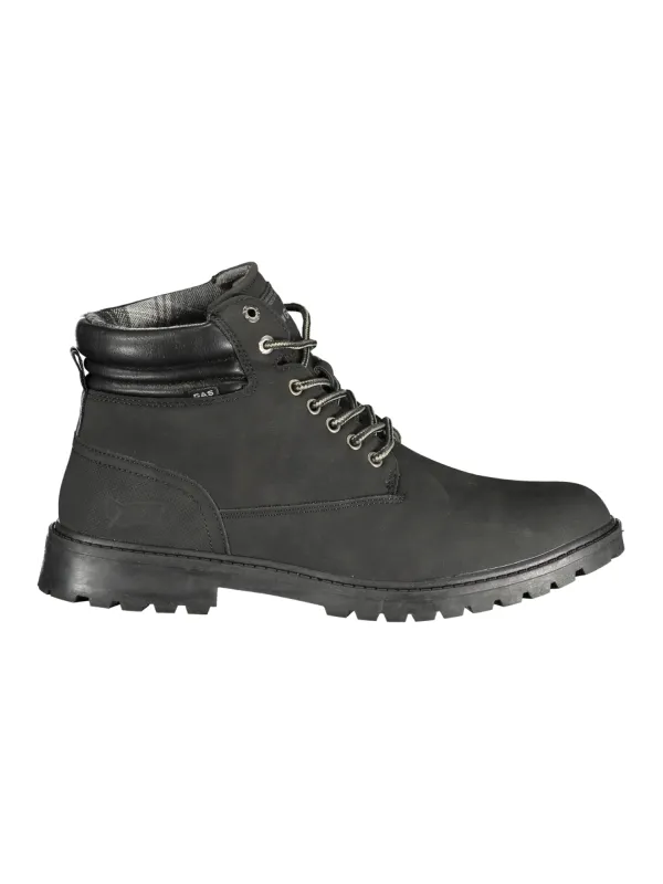 Gas Herren Schnürstiefel Schwarz mieten - Flex-Fashion Verleih