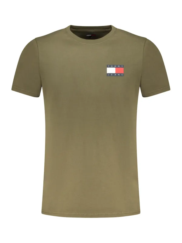 Tommy Hilfiger Herren T-Shirt Grün mieten - Flex-Fashion