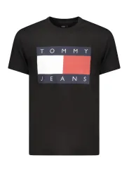Tommy Hilfiger Herren T-Shirt Schwarz mieten - Flex-Fashion