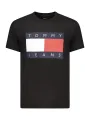 Tommy Hilfiger Herren T-Shirt Schwarz mieten - Flex-Fashion