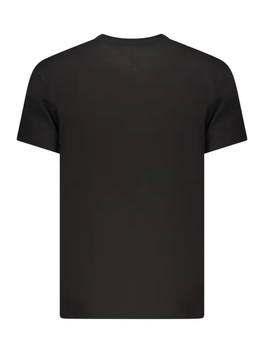 Tommy Hilfiger Herren T-Shirt Schwarz mieten - Flex-Fashion