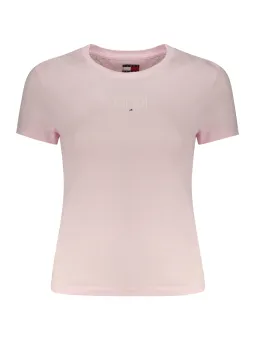 Tommy Hilfiger Damen T-Shirt Rosa mieten | Flex-Fashion