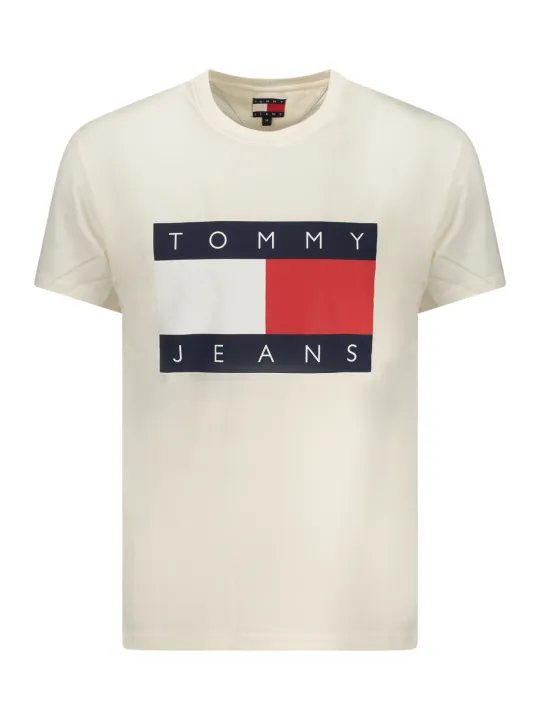 Tommy Hilfiger Herren T-Shirt Weiß mieten - Flex-Fashion