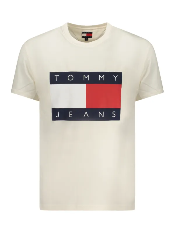 Tommy Hilfiger Herren T-Shirt Weiß mieten - Flex-Fashion
