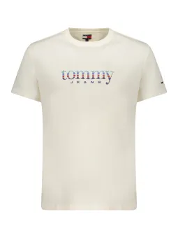 Tommy Hilfiger Herren T-Shirt Weiß mieten bei Flex-Fashion