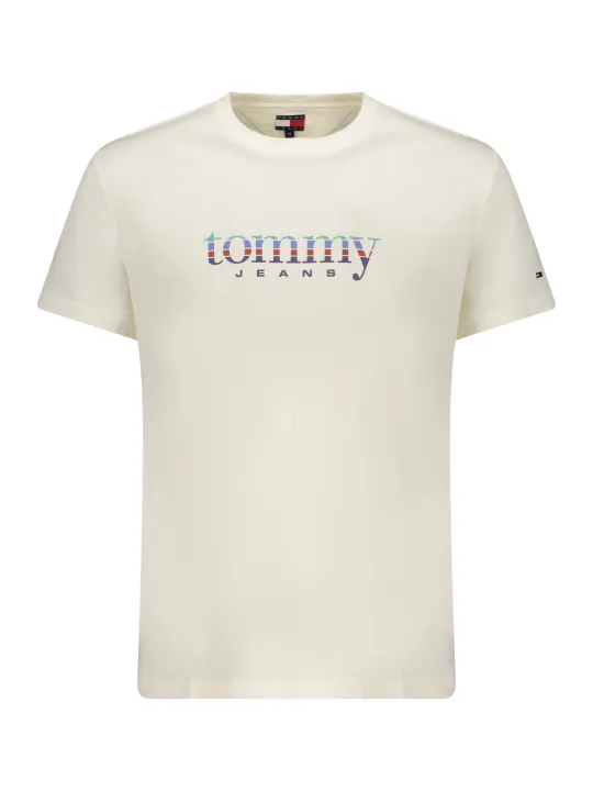 Tommy Hilfiger Herren T-Shirt Weiß mieten bei Flex-Fashion