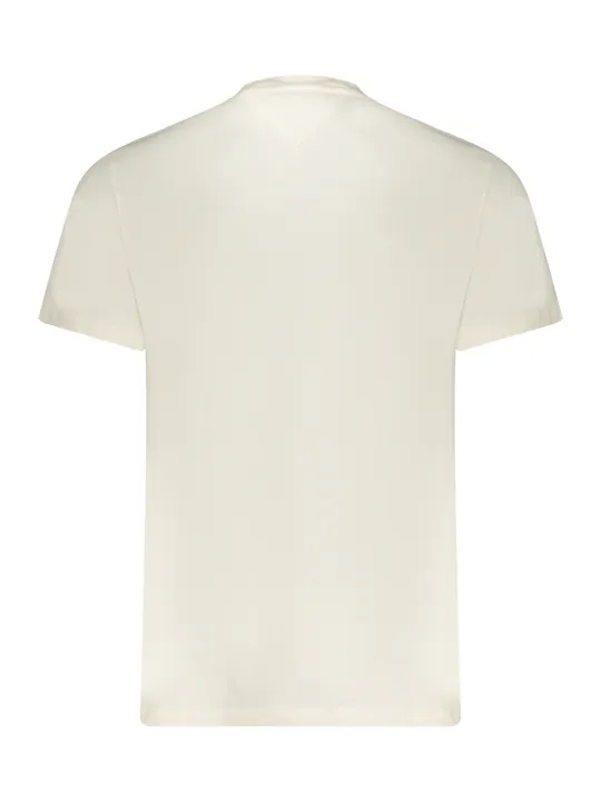 Tommy Hilfiger Herren T-Shirt Weiß mieten bei Flex-Fashion