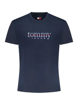 Tommy Hilfiger Herren T-Shirt Blau mieten - Flex-Fashion